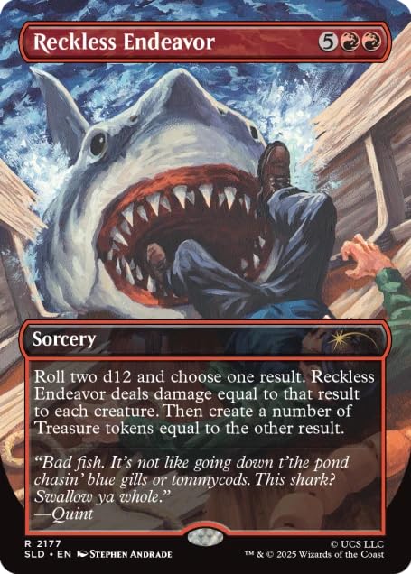 マジック：ザ・ギャザリング JAWS MTG Secret Lair Jaws Magic the Gathering Secret Lair x Jaws: Terror of Amity Island